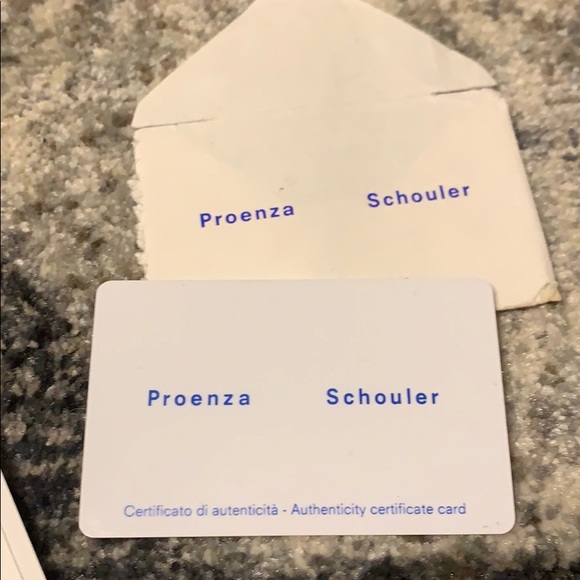 PROENZA SCHOULER PS1 MEDIUM IN BURGENDY - Picture 11 of 12